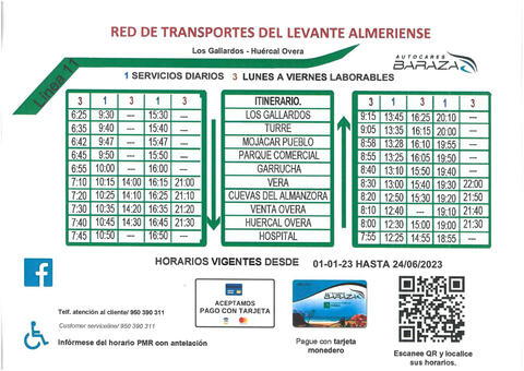 los-gallardos-to-huercal-overa-bus-timetable